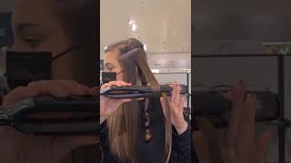 How To Straightener Curls  ghd [upl. by Tabber]