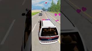 Realistic Highway Car crashes beamng drive automobile viralshorts cargames beamngshorts 2 [upl. by Hershel924]