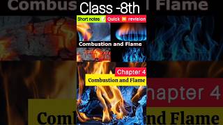 combustion and flame  class 8 chapter 4 science [upl. by Eneles881]