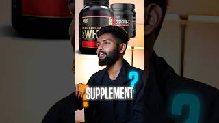 Creatine vs Whey protein 🥤🥩🥚creatine wheyprotein supplements wholefoods [upl. by Trevah854]