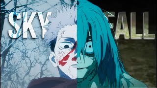 Yuji Itadori AMV  Skyfall Jujutsu Kaisen [upl. by Anawal]