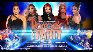 Marina amp Morphine  Roscoes RuPauls Drag Race All Stars 9 Viewing Party [upl. by Brant]