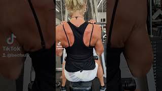 back pulldowns intraining neverstop hardwork [upl. by Sices]