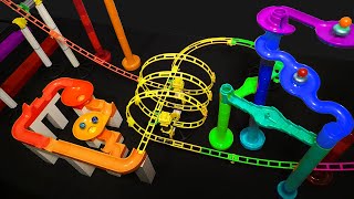 MAGIC marble run race  Satisfying Compilation [upl. by Strickland]