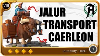 TRANSPORT JUTAAN SILVER KE CAERLEON KOK BISA TONTON INI DULU  ALBION ONLINE INDONESIA EAST ASIA [upl. by Lancey380]