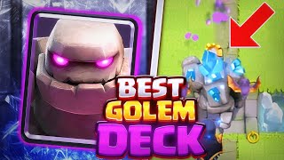 BEST GOLEM DECK FOR BALANCE CHANGES 🏆  NO ONE CAN STOP THIS 💪 [upl. by Enitsugua209]