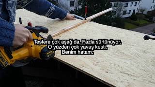 Şarjlı Testere Alınır mı Dewalt Dcs391 İkinci el Ekipman İncleleme [upl. by Nwadrebma]