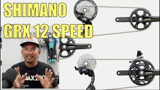 THE NEW SHIMANO GRX 12 SPEED MECHANICAL RX820 [upl. by Dido352]