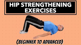 Exercises to Strengthen All 3 Glutes amp Help Decrease Hip Pain Beginner amp Advanced [upl. by Lorianna545]