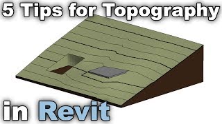 5 Tips for Topography in Revit Tutorial [upl. by Flodnar]