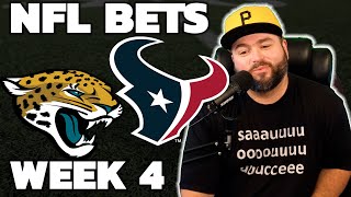 Jaguars vs Texans Week 4 Bets  NFL Picks With Kyle Kirms [upl. by Notnyw]