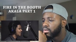 Akala  Fire In The Booth Part 1 Reaction 🔥🔥🔥 [upl. by Wynnie]