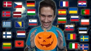 How To Say quotHAPPY HALLOWEENquot In 30 Different Languages [upl. by Deirdre]