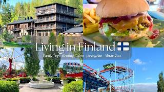 Living in Finland Vlog 14 🇫🇮 Family Trip  Renting Cabin  Järvisydän  Ähtäri Zoo [upl. by Friend512]