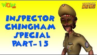 Inspector Chingam Special  Part 15  Motu Patlu Compilation As seen on Nickelodeon [upl. by Rihaz]