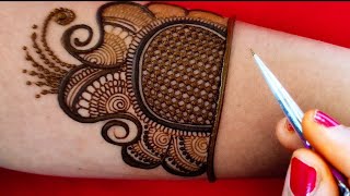 Easy Bridal Mehandi Designs for Full Hands Latest Rajasthani Bridal Mehndi Marwari Dulhan Mehndi [upl. by Aiym164]