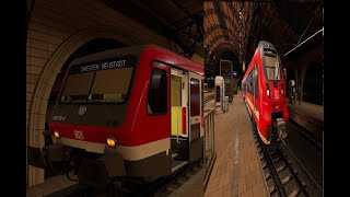 TSW 5 RB DresdenNeustadtinDresdenHBF RENachDresdenHBF inDresdenNeustadt BR628 BR442 [upl. by Thora43]