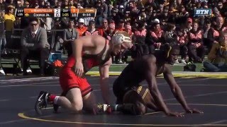 157 Chance Marsteller Oklahoma State vs Edwin Cooper Iowa [upl. by Ltney962]