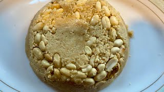 Healthy Peanut honey methai recipe  Healthy sweet dish without sugar  No sugar Peanut honey desert [upl. by Aivun]