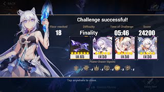 Elysian Realm 77 Phase 2 Finality Aponia Boss  Herrscher of Finality Gameplay [upl. by Yelekreb]