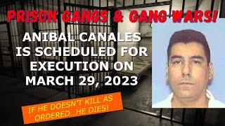 Scheduled Execution 032923 Anibal Canales Jr – Texas Death Row – Telford Unit Prison Gangs [upl. by Auroora]