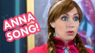 Princess Anna Song  THAT WOULD NOT BE ME  Frozen 2 in real life [upl. by Rockel824]