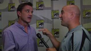 Tim DeKay Peter Burke interview for White Collar at Comic Con 2010 [upl. by Ymaral318]