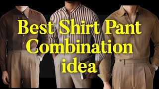 Best Shirt pant combination ideas  Formal shirt hacks Choose your formal wear TheOutfitGuider [upl. by Marti387]