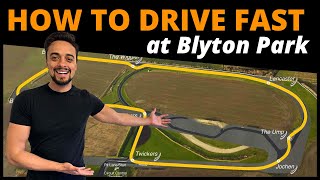 How to drive FAST at Blyton Park  Ginetta G56 [upl. by Fortuna]