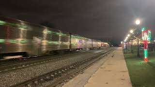 Metra going my Christmas lights [upl. by Edgard]