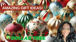 Amazing Dollar Tree Holiday Gift Ideas [upl. by Oemac]