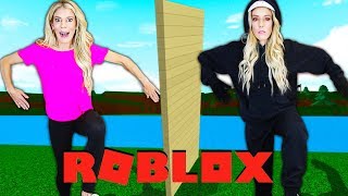 ROBLOX TWIN TELEPATHY Dance Challenge in Real Life  Rebecca Zamolo [upl. by Merrili]