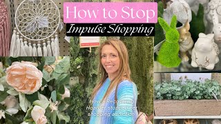 Stop Impulse Shopping amp Hoarding  Save Money [upl. by Purcell]