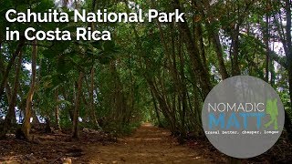 Cahuita National Park in Costa Rica [upl. by Lauritz803]