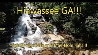 Hiawassee Ga High Shoals Falls Trail Wow [upl. by Revilo]