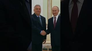 Russias Putin Meets With Hungarys Orban for Talks in Moscow [upl. by Venn]