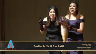 CU Voice Recital  Duetto Buffo di Due Gatti [upl. by Daphene860]