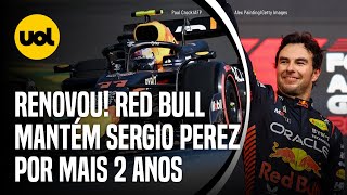 FÓRMULA 1 SERGIO PEREZ RENOVA CONTRATO COM RED BULL POR MAIS 2 TEMPORADAS ENTENDA [upl. by Aleibarg]