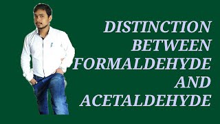 Difference Between formaldehyde and acetaldehyde [upl. by Arluene549]