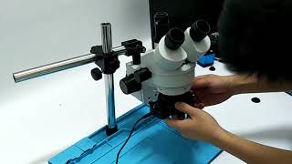 Trinocular Stereo Microscope [upl. by Emor]