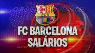 Lista de Salários dos Jogadores do BARCELONA e REAL MADRID  2015  CANAL 82ANGOLA [upl. by Aihsena]