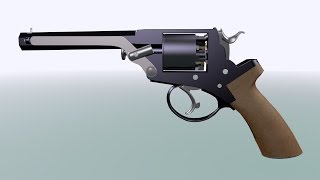 Tranter 1858 model 4 double action revolver [upl. by Eelarac]