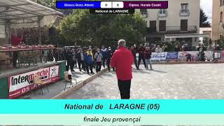 Finale de jeu Provençal  la Nationale de Laragne 05 du 27 septembre 2020 [upl. by Joete]