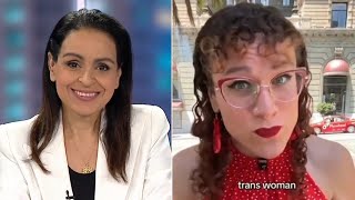 Lefties losing it Sky News host fact checks trans activist [upl. by Name]