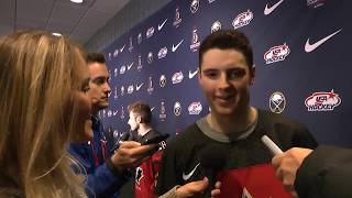 Interview Drake Batherson CAN [upl. by Shara875]