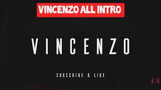 Vincenzo All Full Intro Songs  Vincenzo  Garena Free Fire GAMER SABBIN [upl. by Maleeny]