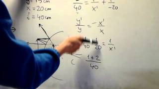 FÍSICA 2º BACHILLÓPTICA GEOMÉTRICA Espejos convexos  Problema 1 [upl. by Cerellia]