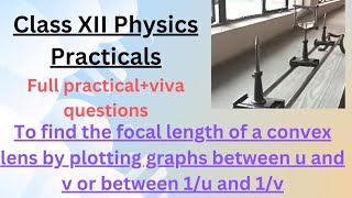 To find the focal length of convex lens class 12 physicsviva questions with answers [upl. by Theurer]