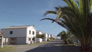 【4K】Lost in the middle of chalets beach Gruissan  France [upl. by Aluap143]