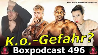 Boxpodcast 496 – Jake Paul kündigt an quotIch schlage Mike Tyson Koquot [upl. by Rossuck]